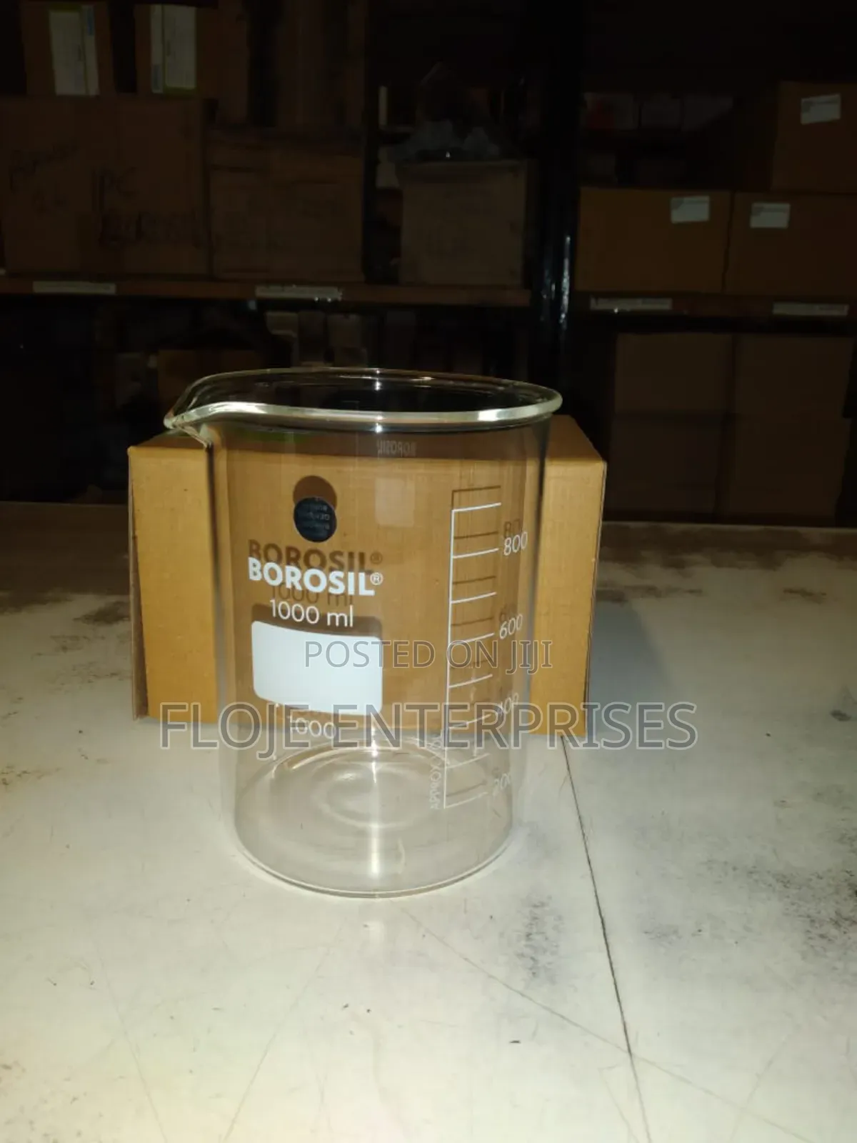 Beaker 1 Litre For Heating (BOROSIL®)