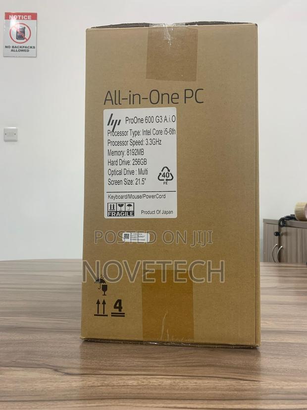 Desktop Computer HP ProOne 600 G3 8GB Intel Core I5 SSD 256GB - thumbnail 3