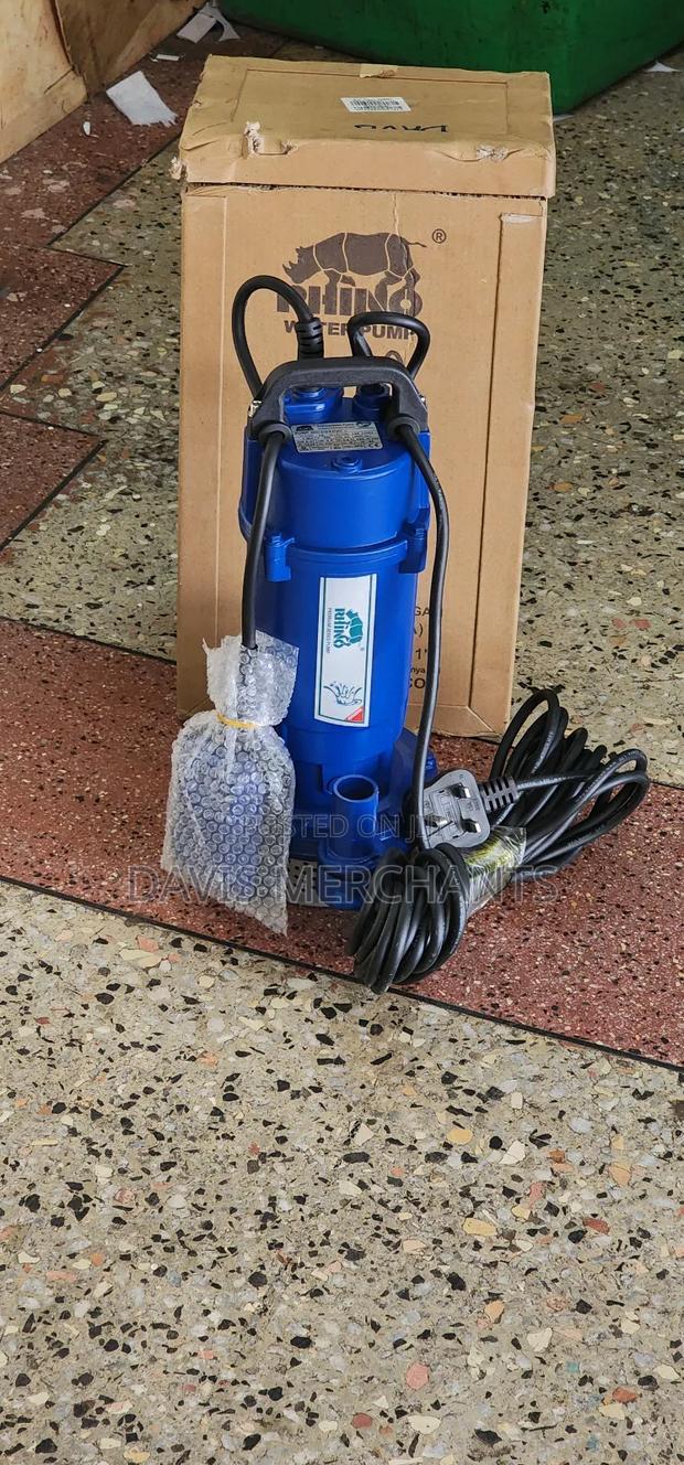 Rhino 0.5HP SUBMERSIBLE Water Pump - main view