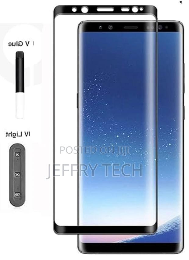Samsung Galaxy Note 8 Glass Full Glue Screen Protector - thumbnail 3