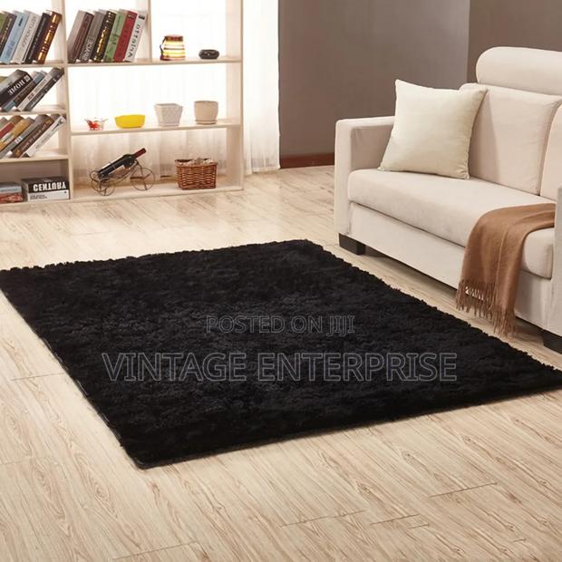 5*8 Plain Fluffy Carpet