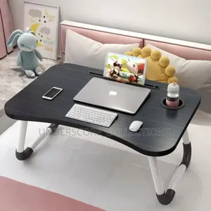 *Folding Breakfast/ Study Table Laptop Desk on the Bed,