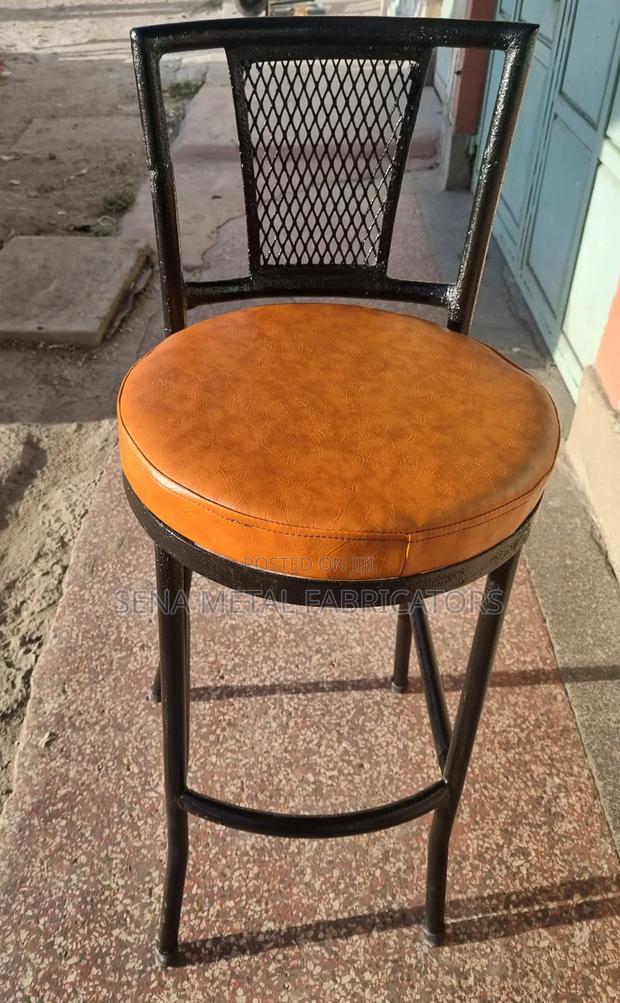 Pattern Bar Stools or Counter Stools With Powder-Coating - thumbnail 3