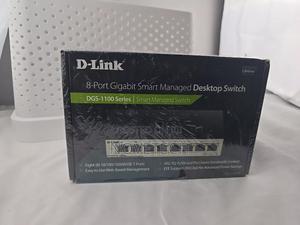 D-Link (DGS-1100-08) 8-Ports Ethernet Switch.