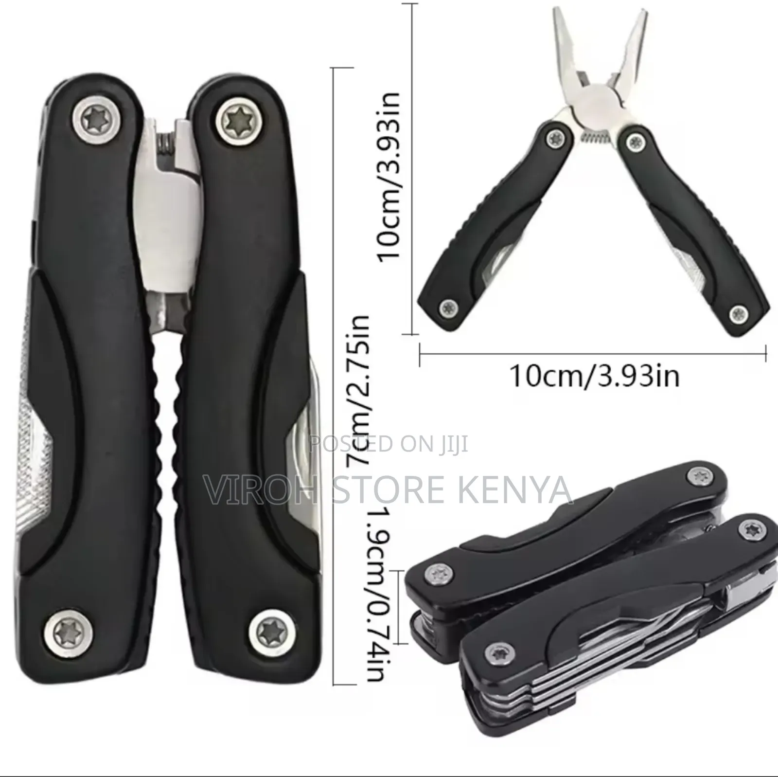 12 in 1 Hand Tool Multi Purpose Pliers Screwdrivers Cutter