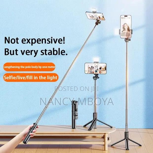 Bluetooth 1M Selfie Stick Tripod 3 in 1 - thumbnail 2