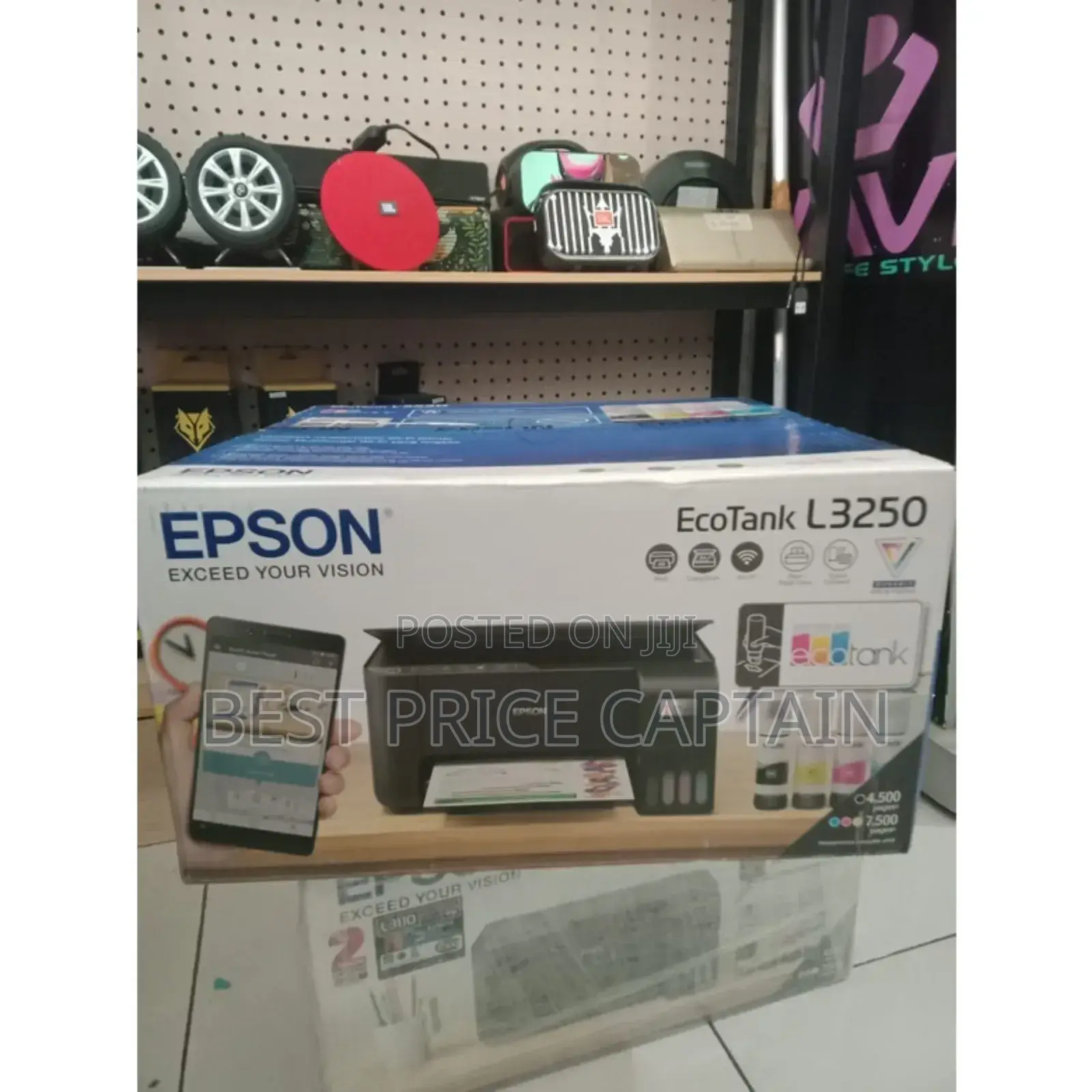 Epson Ecotank L3250 A4 Wifi Wireless Printer