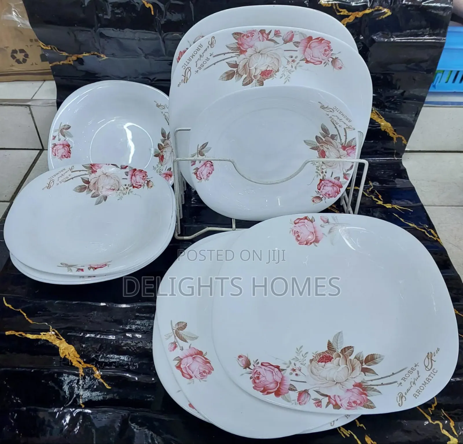 Opal Ceramic SQUARE Plates