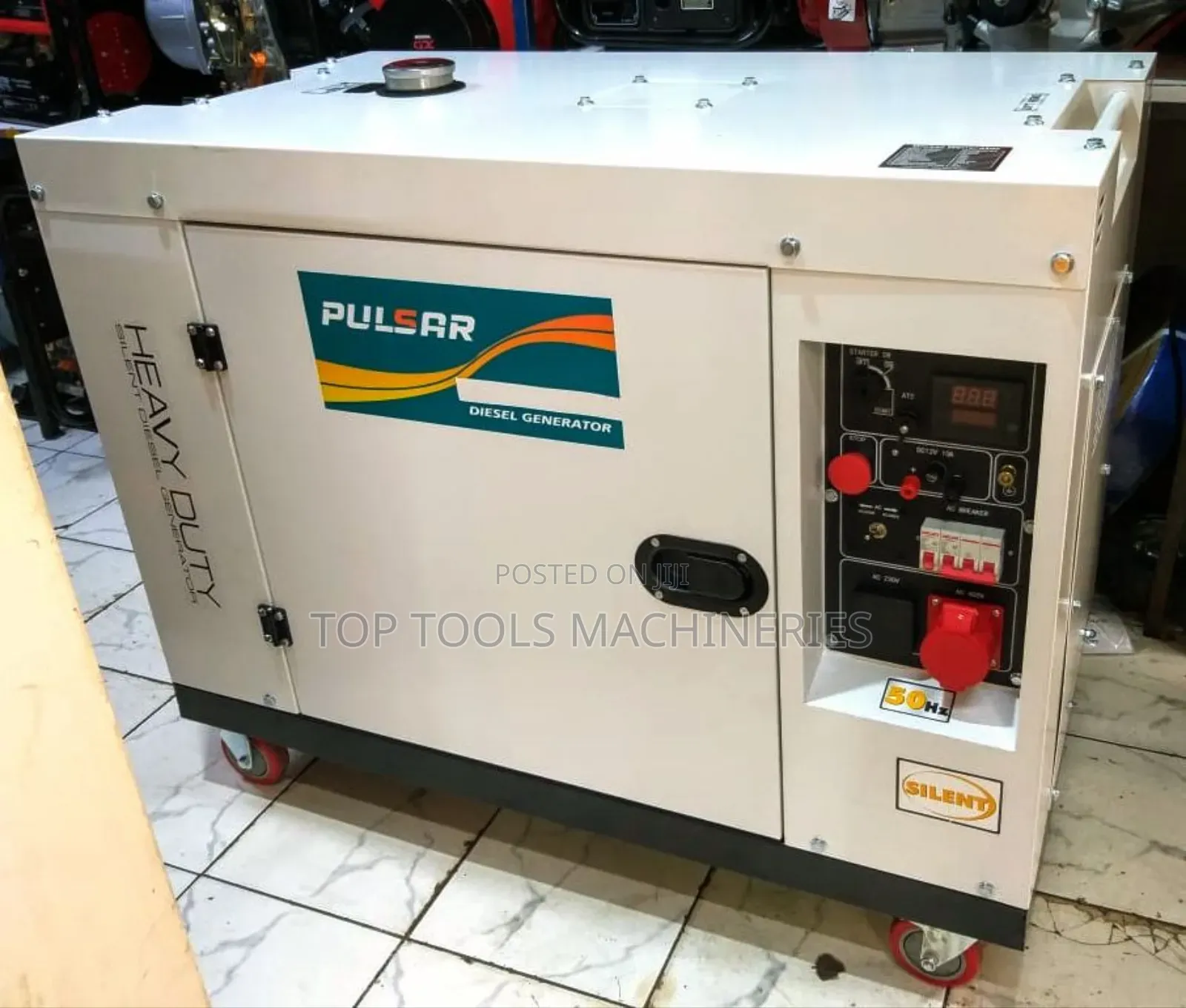 Pulsar 20kva Heavy Duty Diesel Silent Generator Three Phase