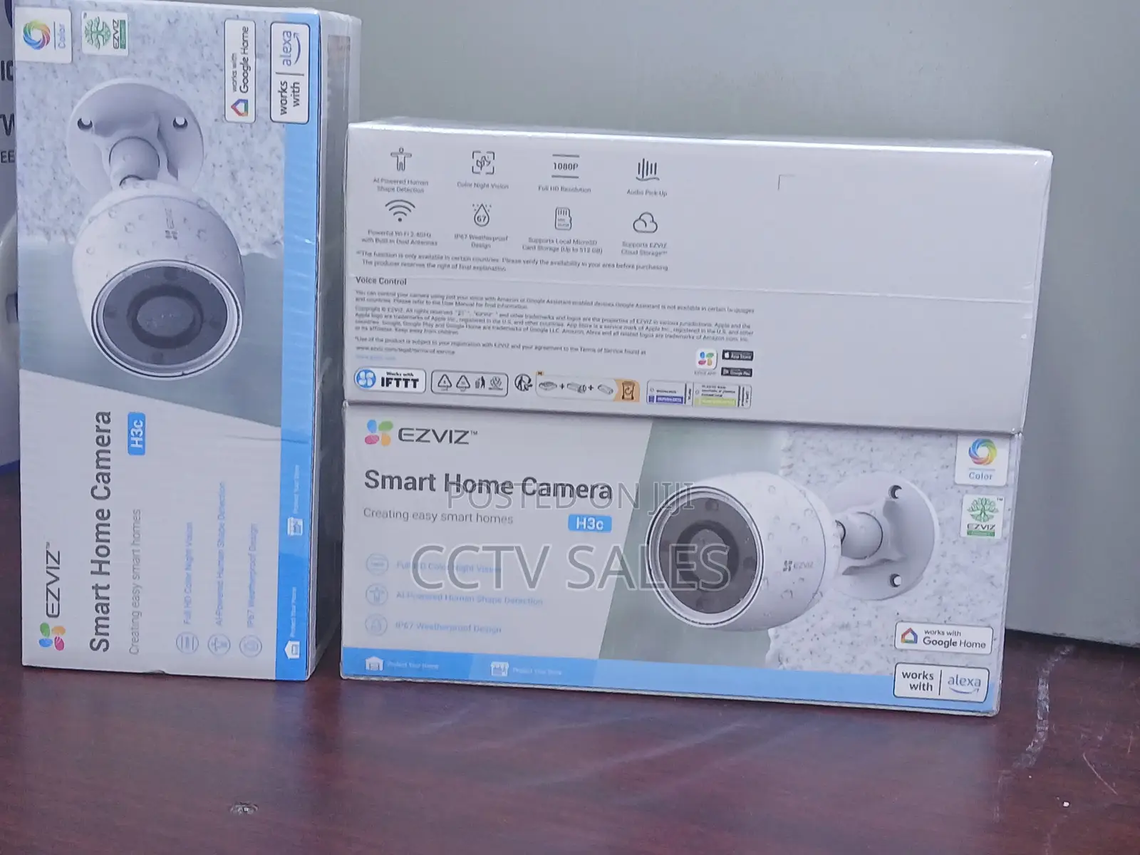 TY1 Ezviz 360degrees PTZ Smart H3C Home Camera
