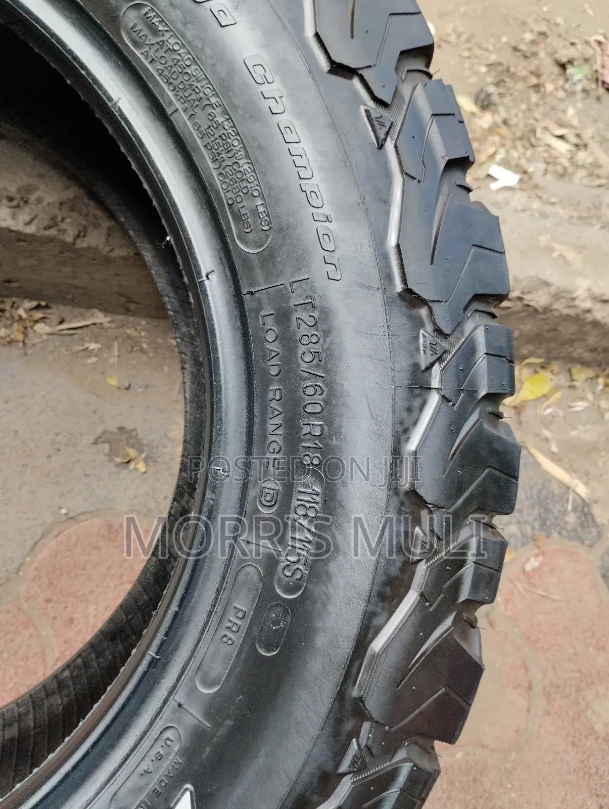 285/60r18 Bf Goodrich