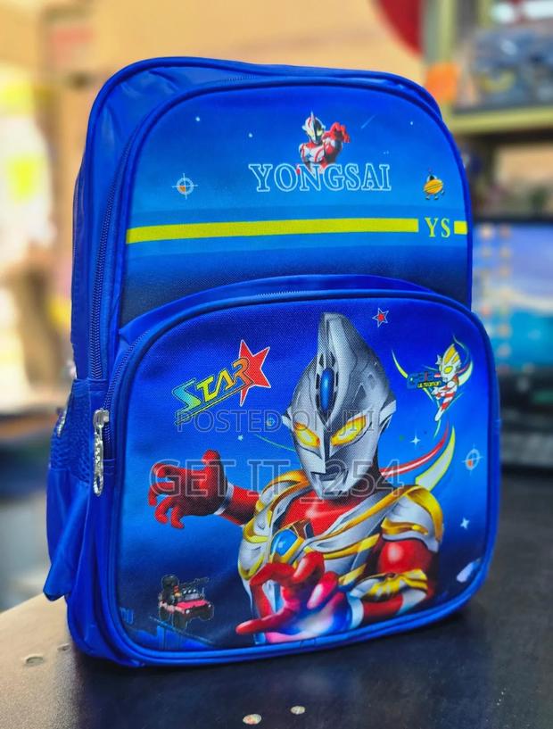 *Children Cartoon Themed School Backpack - thumbnail 6