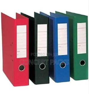 10PCS Assorted PVC Box Files.
