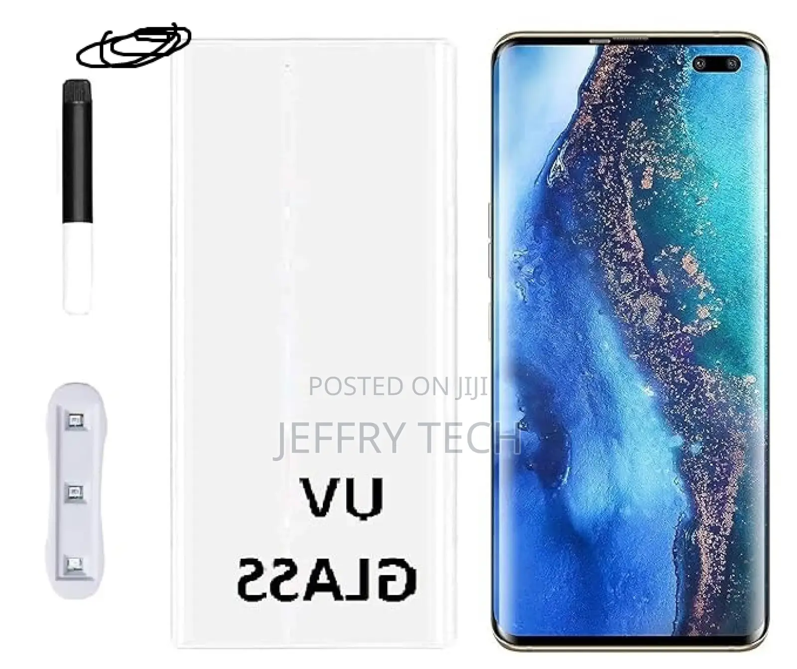 Full Glue Screen Protector Glass for TECNO Phantom X