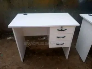 0.9m White Office/Home Desk