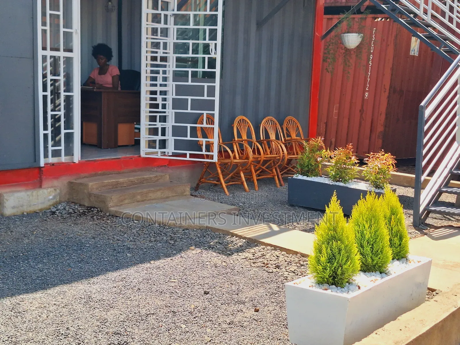 Portable Container Offices in Stock- Karibuni Sana.