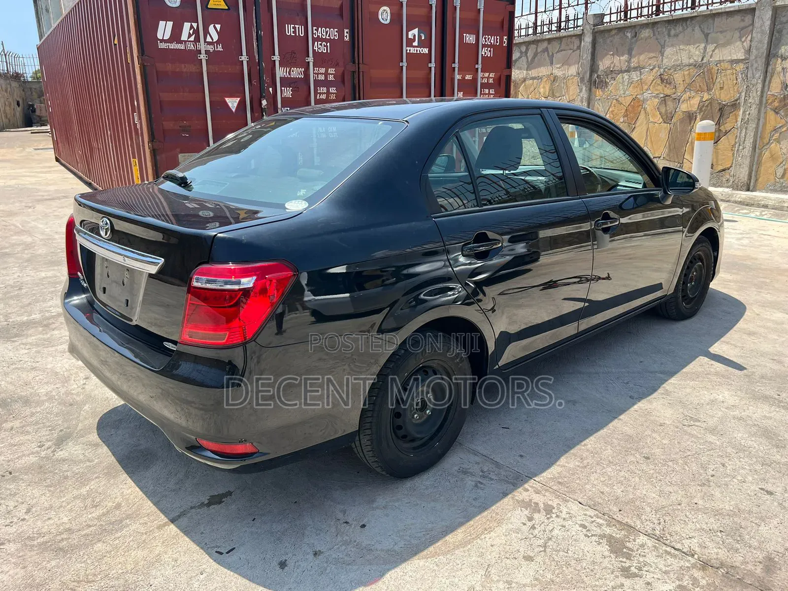 Toyota Axio 1.3 X 2WD 2018 Black