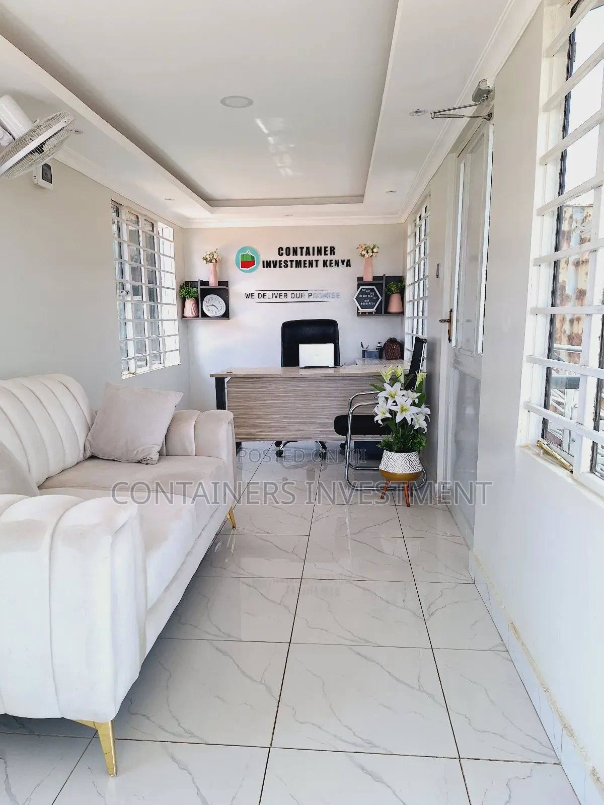 Secure Shipping Container Offices on Jiji- Talk Tranquility