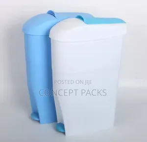 Plastic Foot Pedal Ladies Bathroom Sanitary Bins