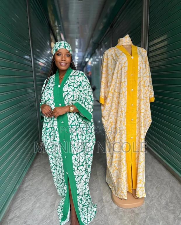 Green Classy Kaftan - main view