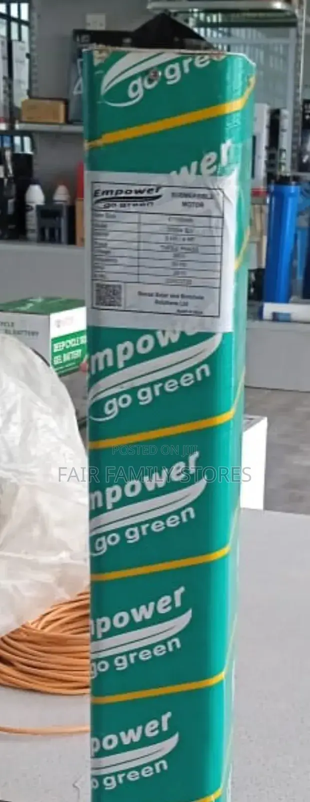 EMPOWER 5.5KW Water Cooled Indian Submersible Motor