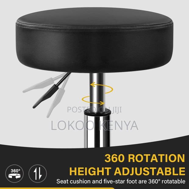 Office Chair: Heavy Duty Rolling Stool With Wheels - thumbnail 2