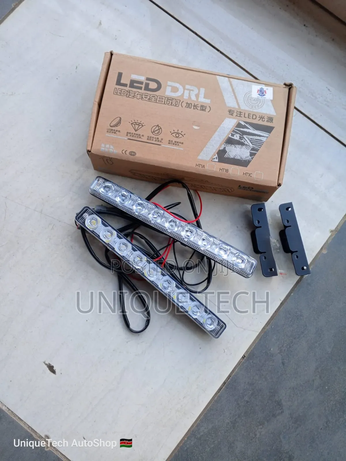 Powerful 10" White LED DRL – Modern Look, Safer Drive