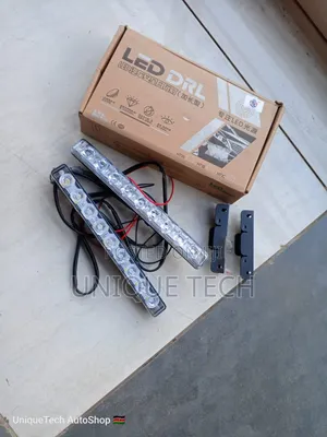 White LED DRL 10-Inch – Sleek Design, Brighter Light