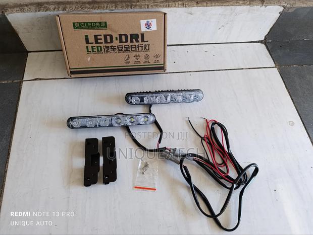 7-Inch LED DRL Headlight – Bright White Light