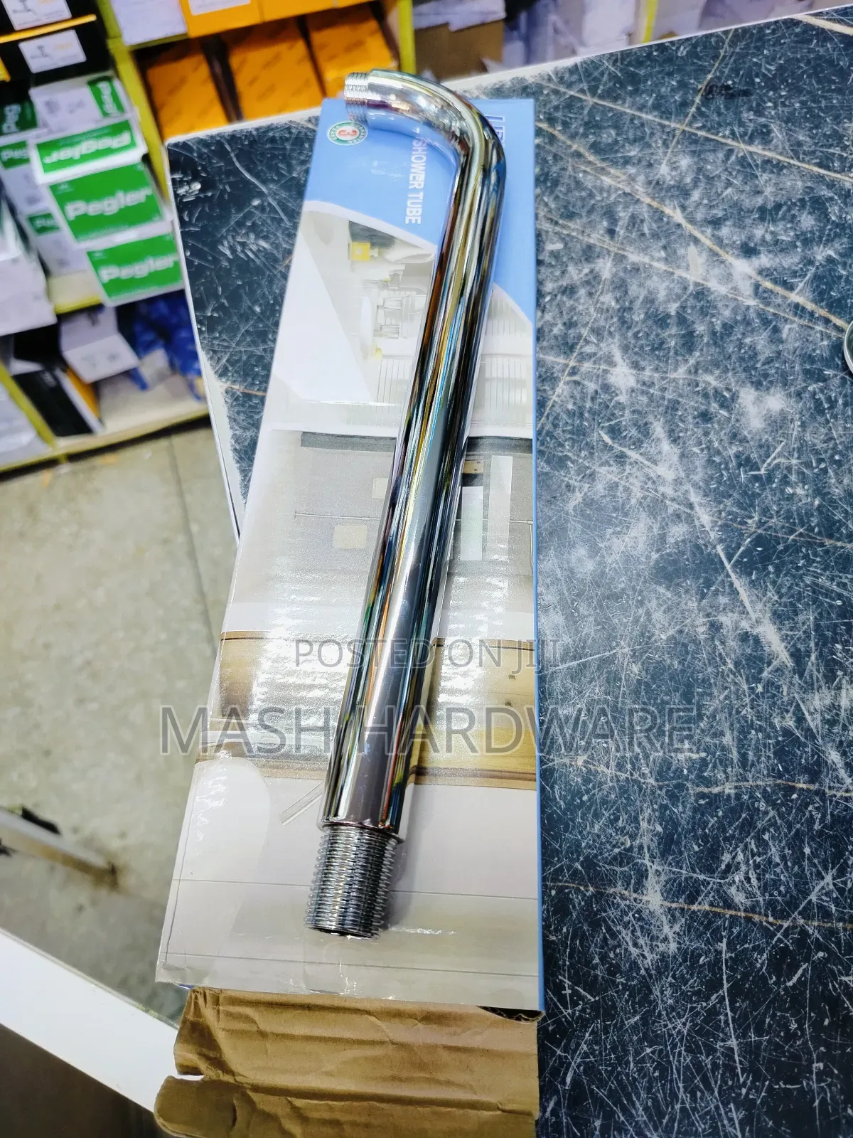 Bended Shower Pipe