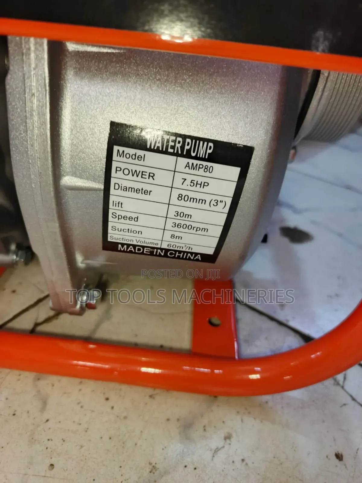 Astramilano 3" Inch Petrol Water Pump 7.5hp