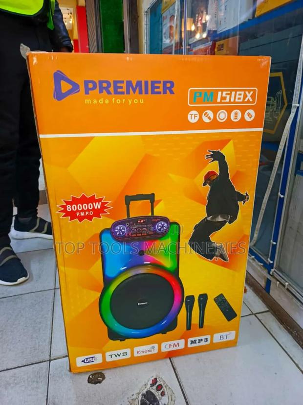 Premier Karaoke 15" Inch Portable Speaker - main view