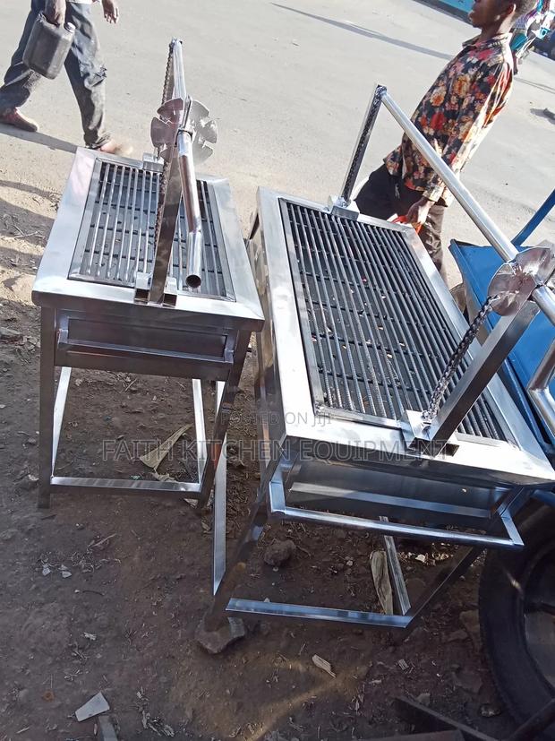 Stainless Steel Charcoal Grill - thumbnail 2