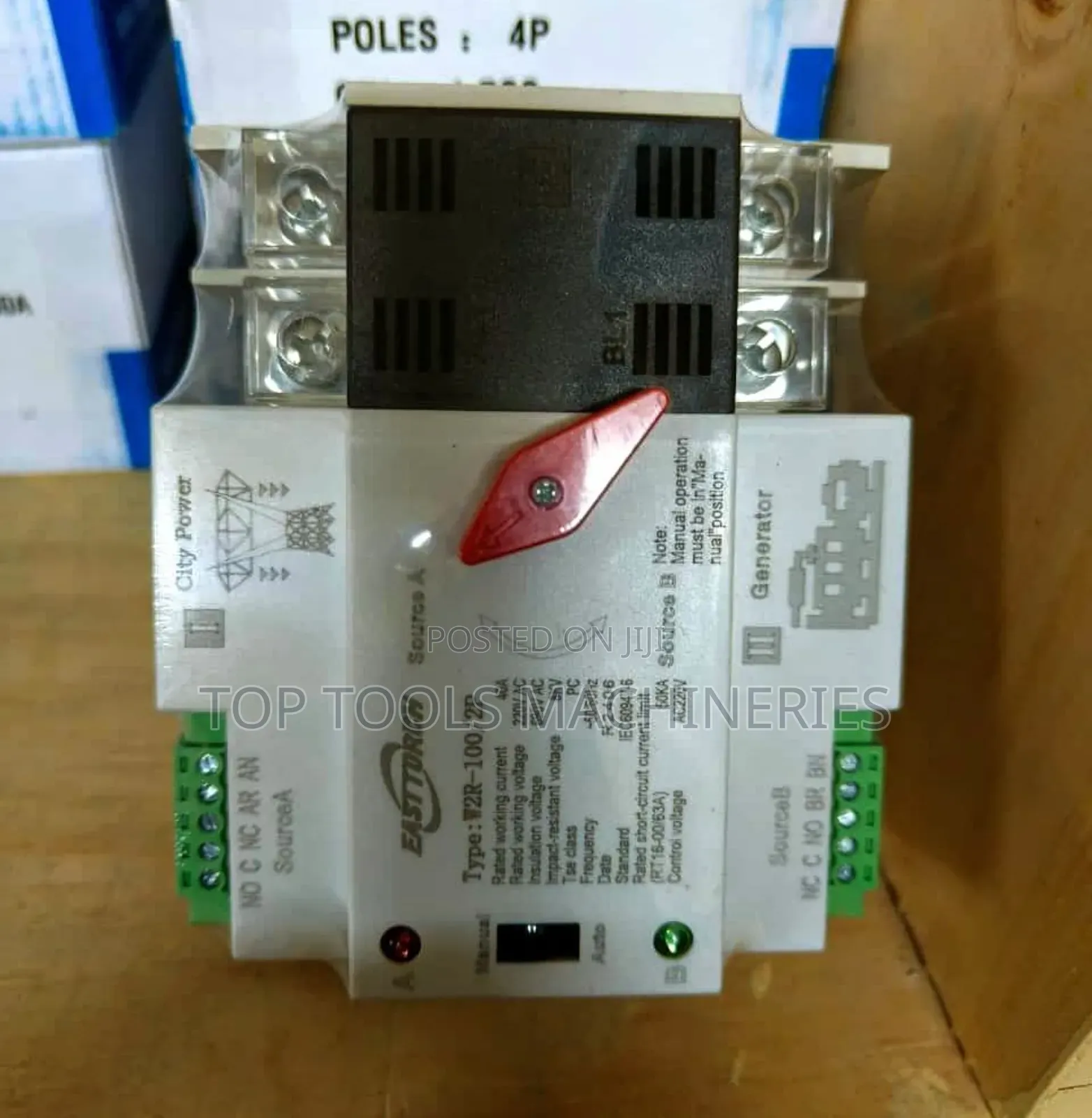 Automatic Changer Over Switch