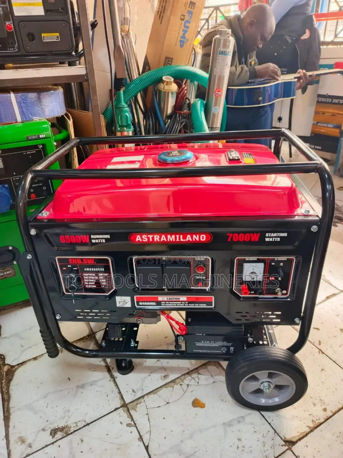 Astramilano 7.5kva Petrol Generator Heavy Duty