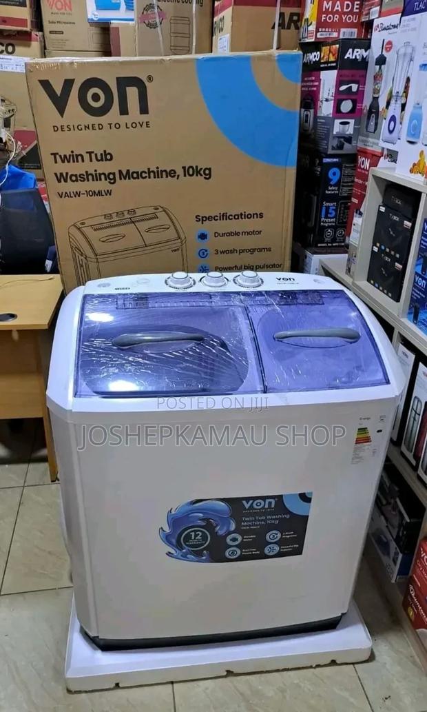 Von 10kg Twin Tub Washing Machine-Good Quality