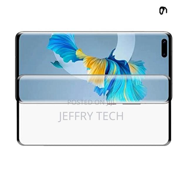 Huawei Mate 40 Pro Tempered Glass Screen Protectorfull Glue - thumbnail 2