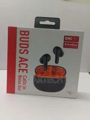Itel Budsace Super Bass Earbuds IPX5