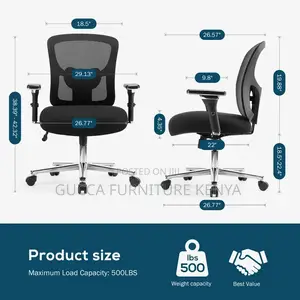 Office Chairs: Strong Ergonomic Home Office Mesh Chair