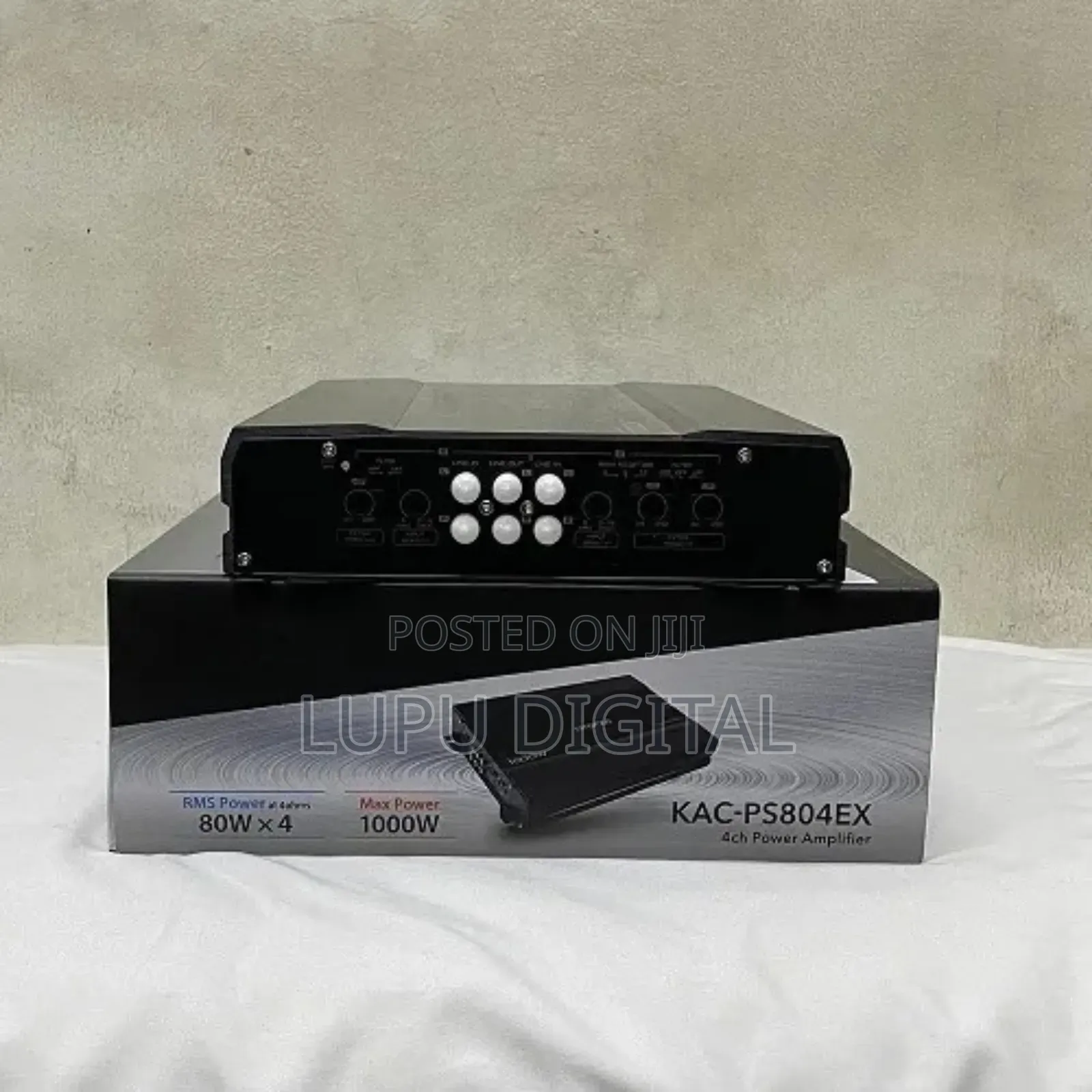 Kenwood Amplifier 4-Channel 1000w
