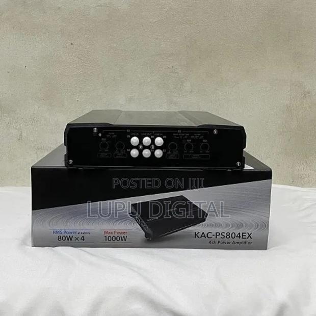 Kenwood Amplifier 4-Channel 1000w - thumbnail 2