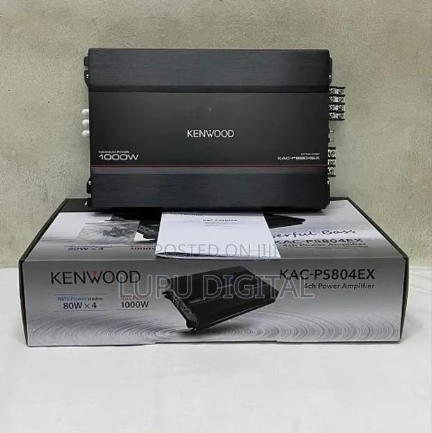 Kenwood Amplifier 4-Channel 1000w - thumbnail 3