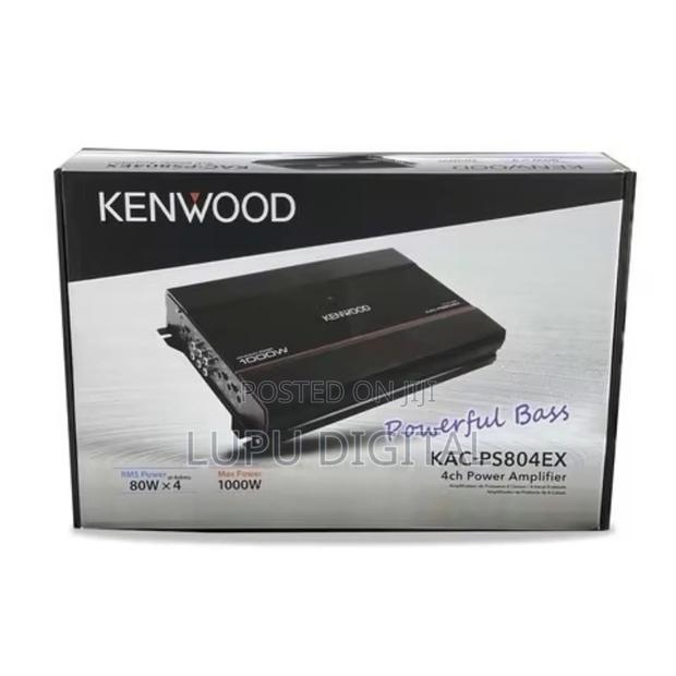 Kenwood Amplifier 4-Channel 1000w - thumbnail 4