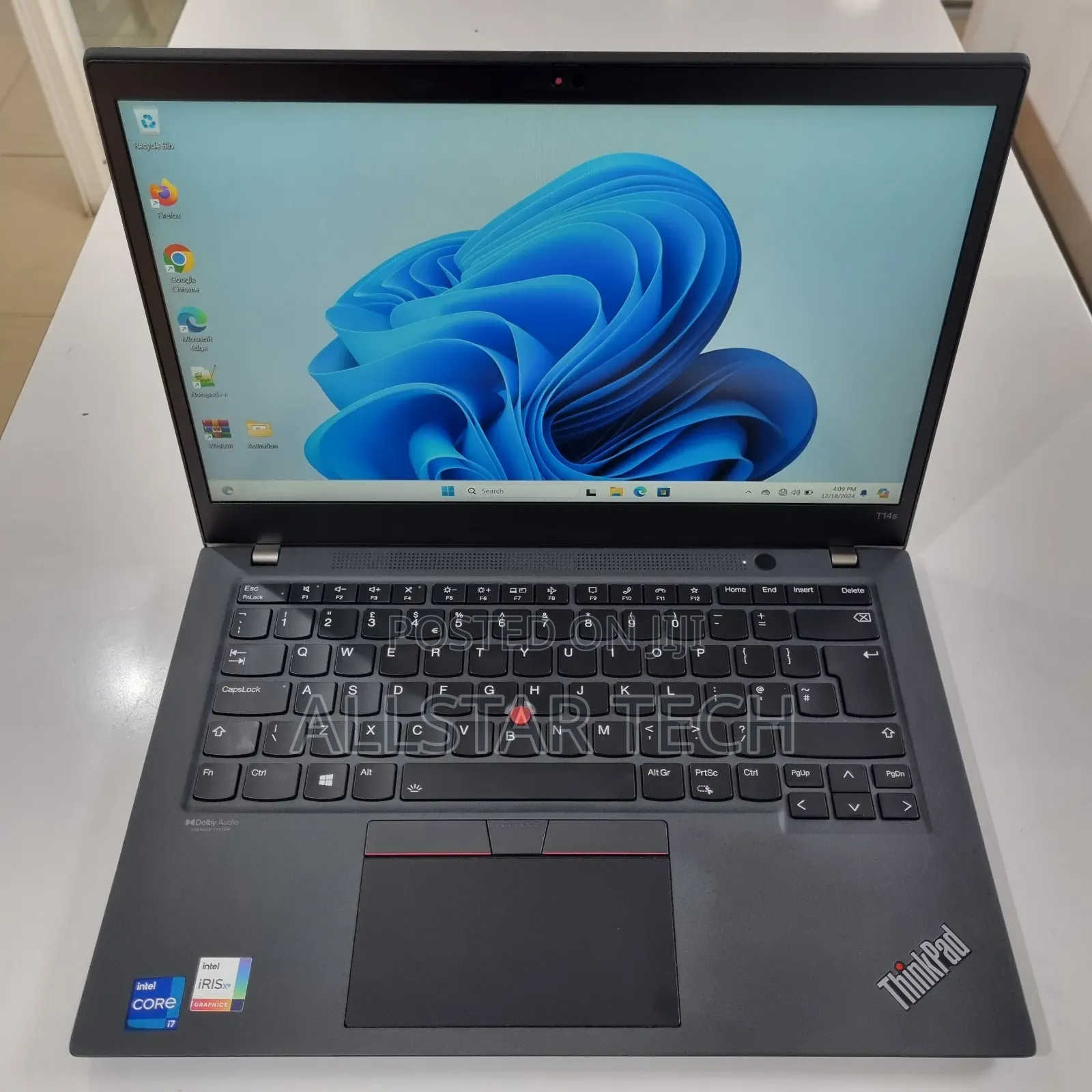 Laptop Lenovo Thinkpad T14s Gen 2 16GB Intel Core I7 SSD 512GB