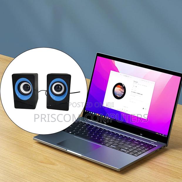 Portable USB Computer Speakers Laptop Speakers - thumbnail 2