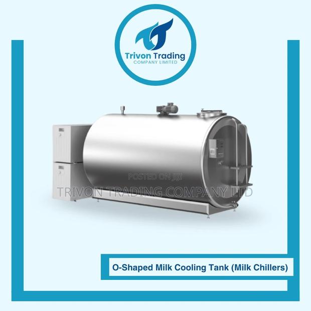 O-Shaped Milk Cooling Tank (Milk Chillers) – 10,000 Litres