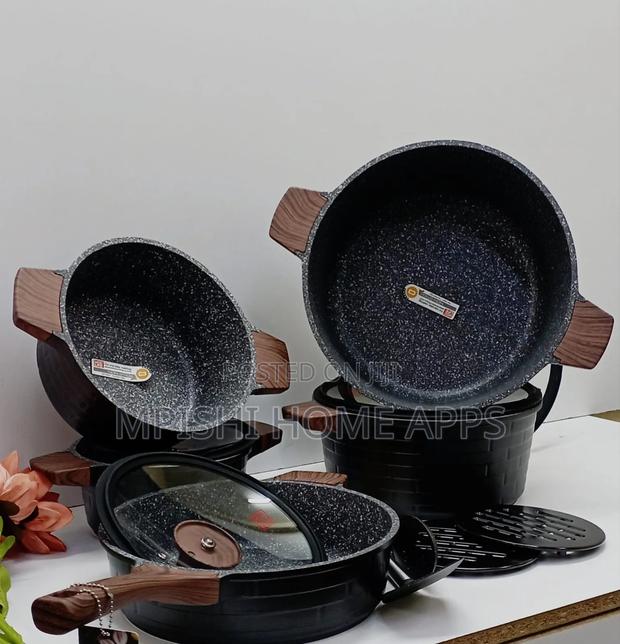 13pcs Granite Cookware Set - thumbnail 2