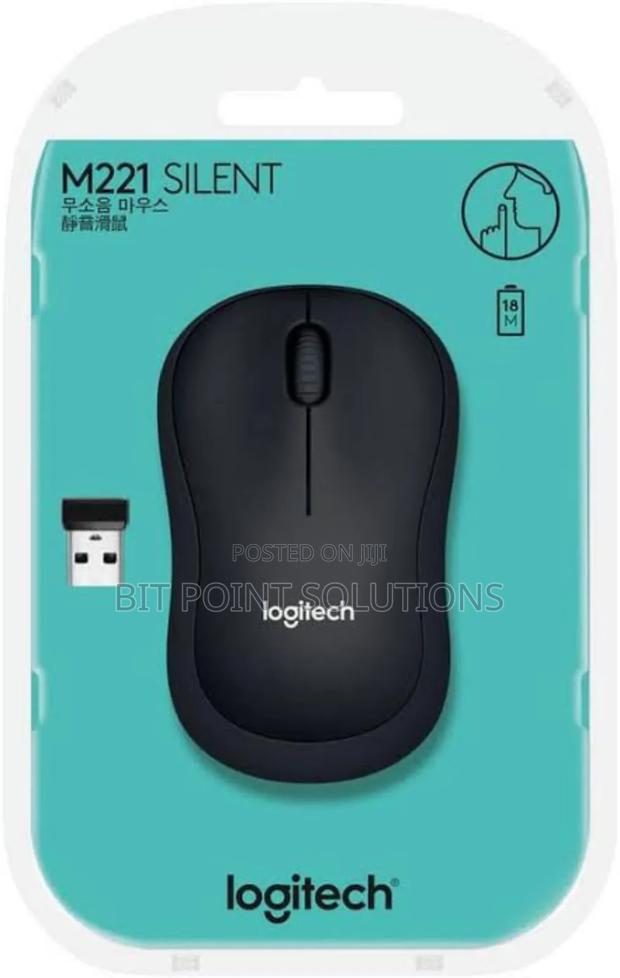 Logitech M221 Silent Wireless Mouse - main view