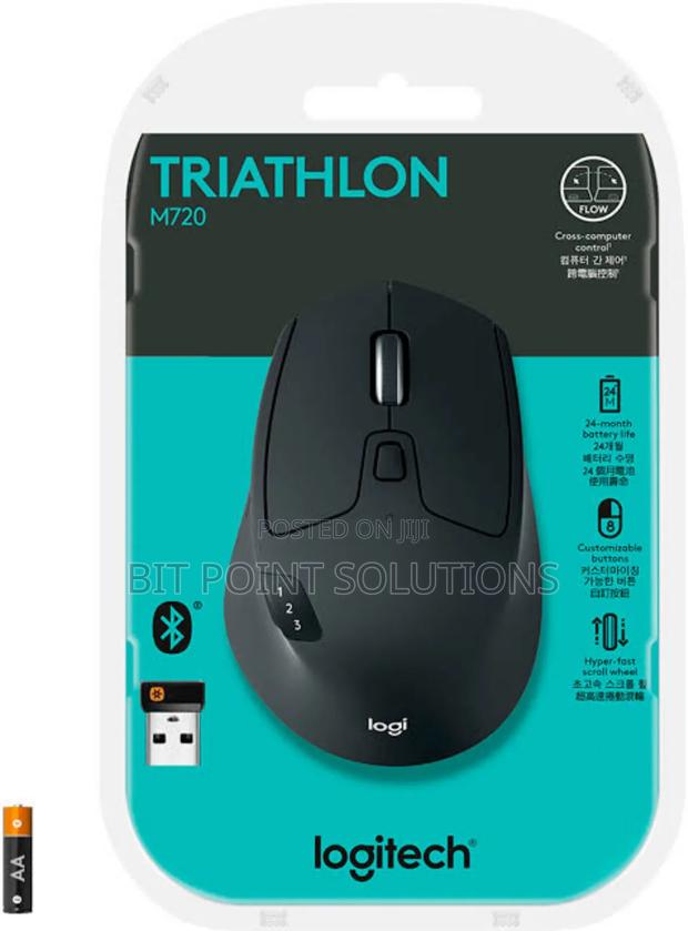 Logitech M720 Triathlon Mouse - main view