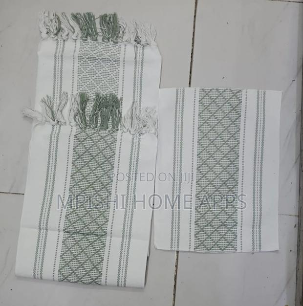 Braided Woven Table Runner With 6pcs Mats